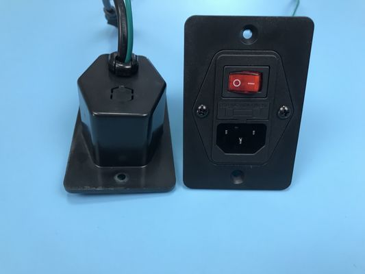 गुणवत्ता  Appliance C14 Inlet,Universal AC Outlet With Plug IEC C7 Cable Connector फैक्टरी